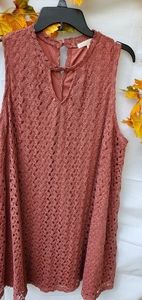 G Collection Brand Crocheted Dress Size 2X